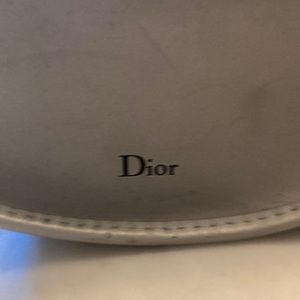 Dior silver sunglass case